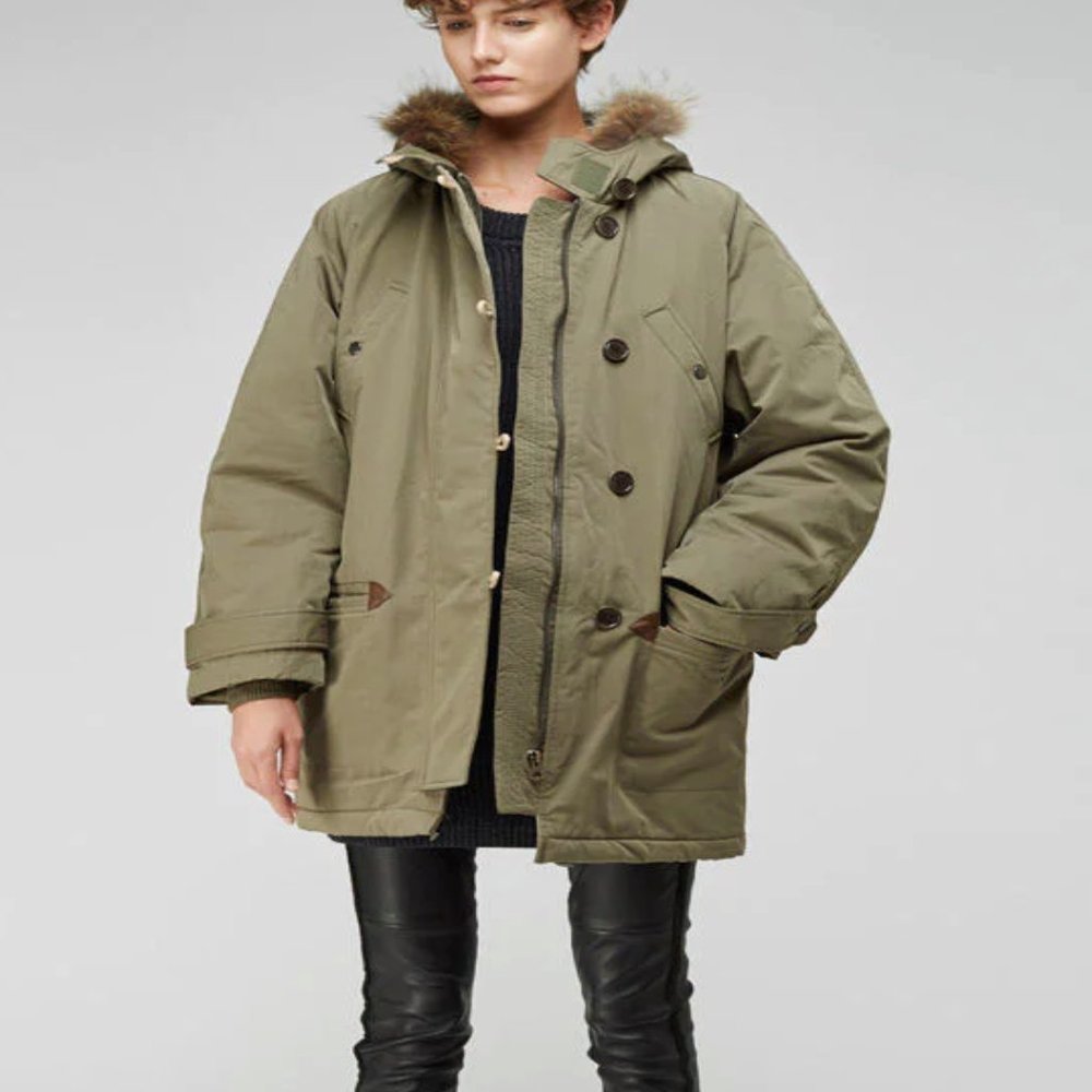 Isabel Marant Etoile Felton Parka Size 34, as is